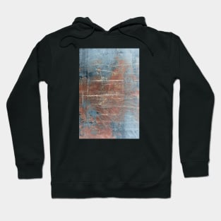 Weathered old rusty texture Hoodie